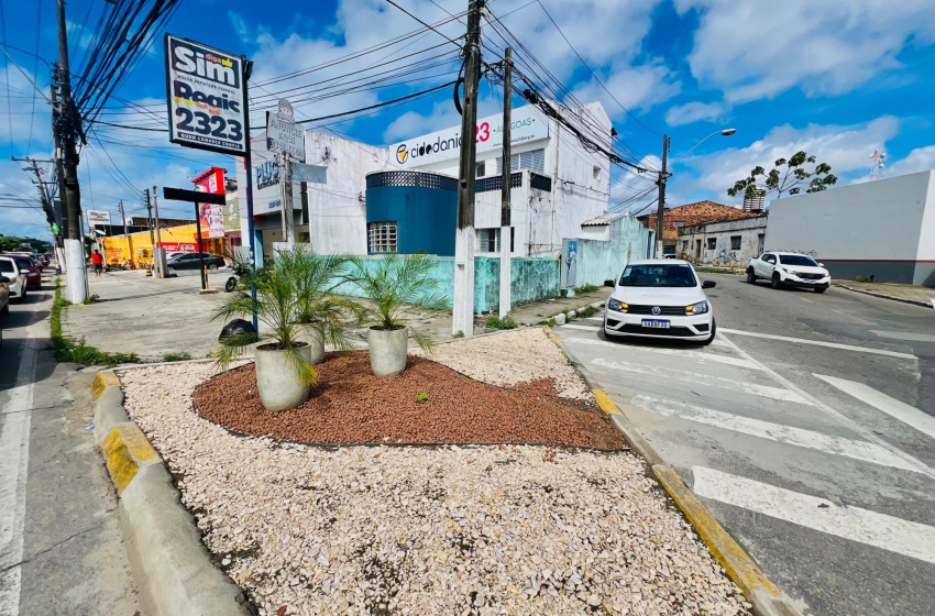 Canteiros da capital recebem serviços de paisagismo, após remoção de entulhos