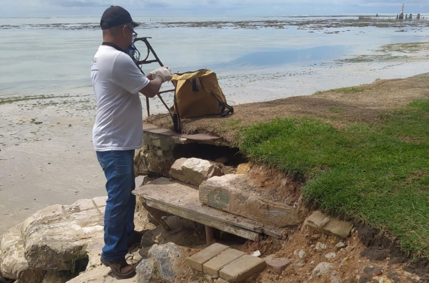 Saúde realiza ação preventiva de combate a roedores na orla marítima de Maceió