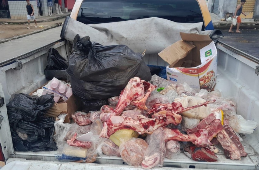 Vigilância Sanitária apreende 450 kg de carnes estragadas no final de semana