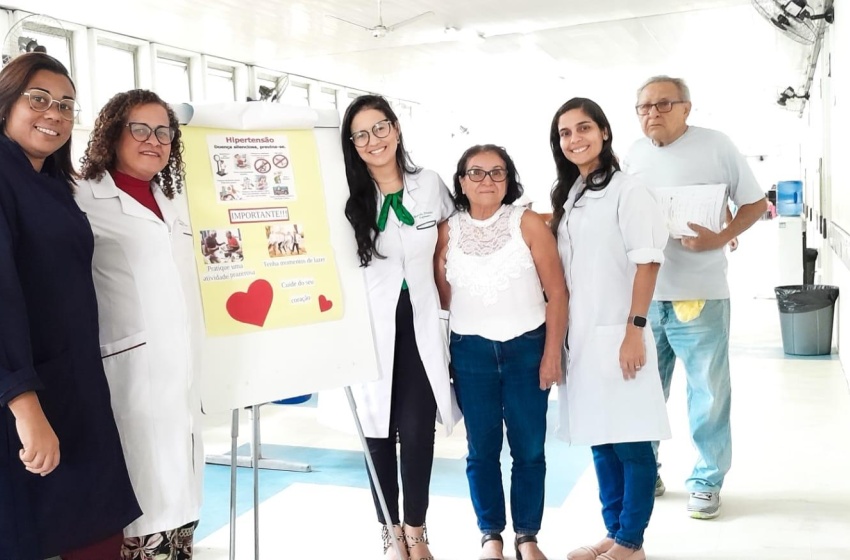 Pam Salgadinho promove orientações sobre hipertensão para usuários