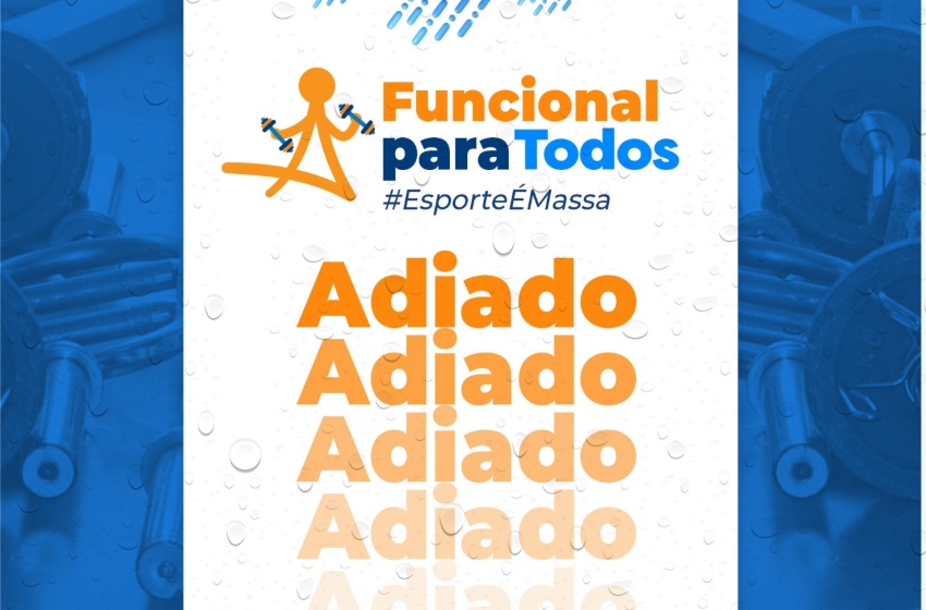 Prefeitura de Maceió adia início de treino funcional por conta das chuvas
