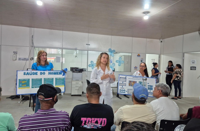 Novembro Azul: UBS José Tenório reforça campanha com orientações e serviços de saúde