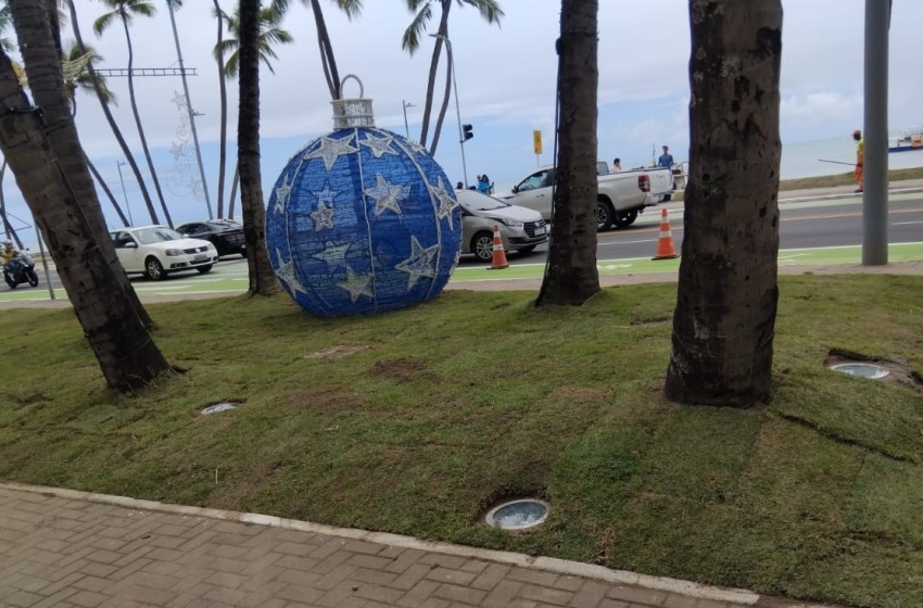 Autarquia de Limpeza Urbana revitaliza de canteiro da Avenida Silvio Viana