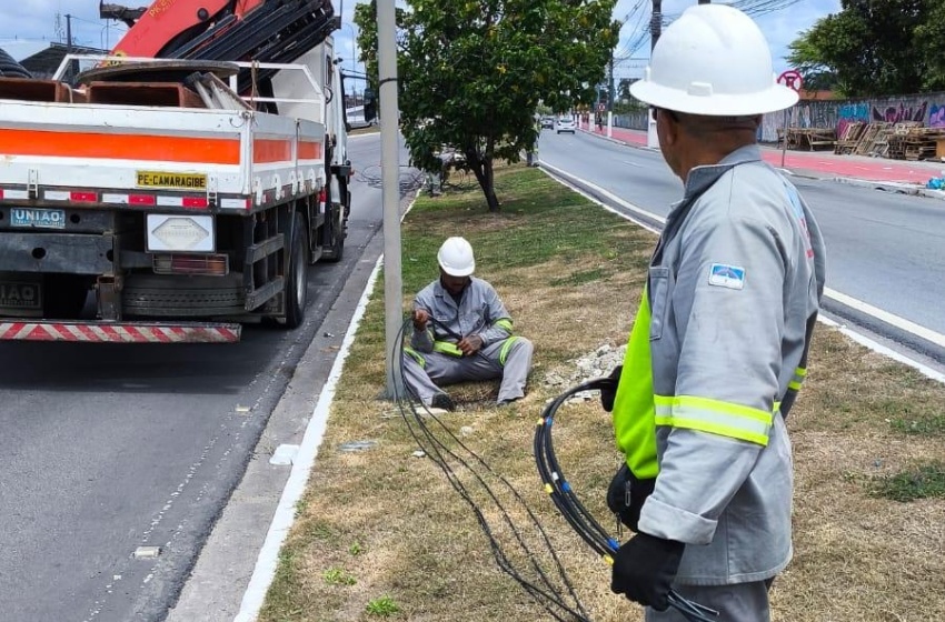 Novo furto de cabeamentos no viaduto da antiga PRF gera prejuízo de cerca de R$ 500 mil
