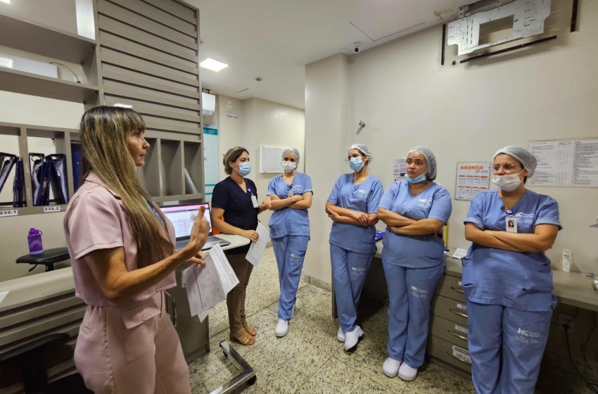 Saúde promove atualização sobre ficha de notificação compulsória no HC