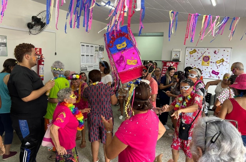 Núcleos de Atividades Físicas promovem ações alusivas ao Carnaval