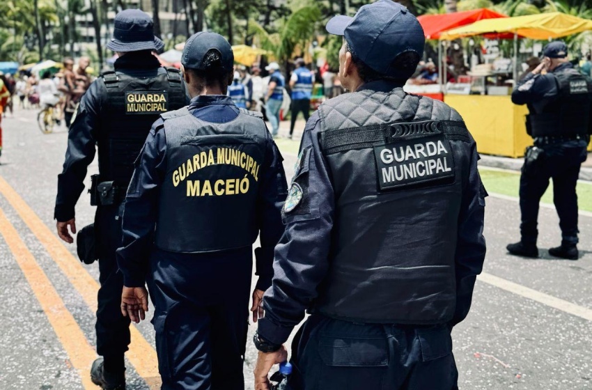 Carnaval em Maceió tem reforço da Guarda Civil Municipal