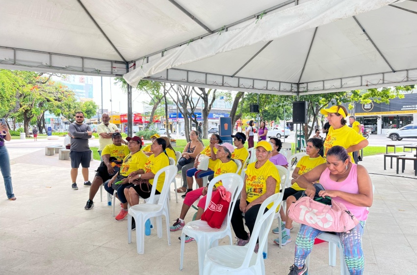 Saúde abre campanha de prevenção ao câncer do colo de útero no Parque do Centenário
