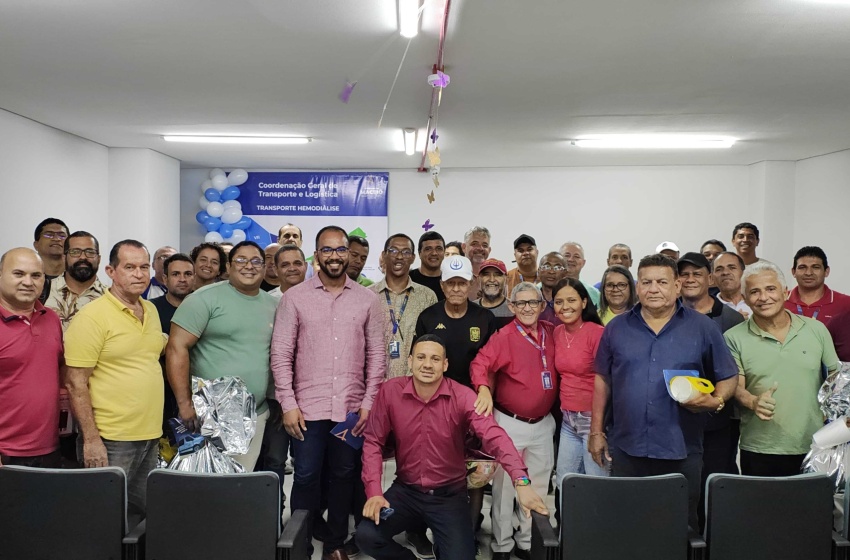 Saúde capacita condutores para transporte de pacientes