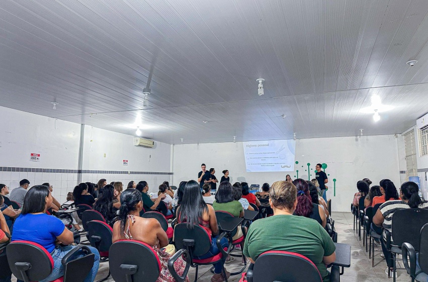 Educação capacita merendeiros da rede municipal sobre segurança alimentar