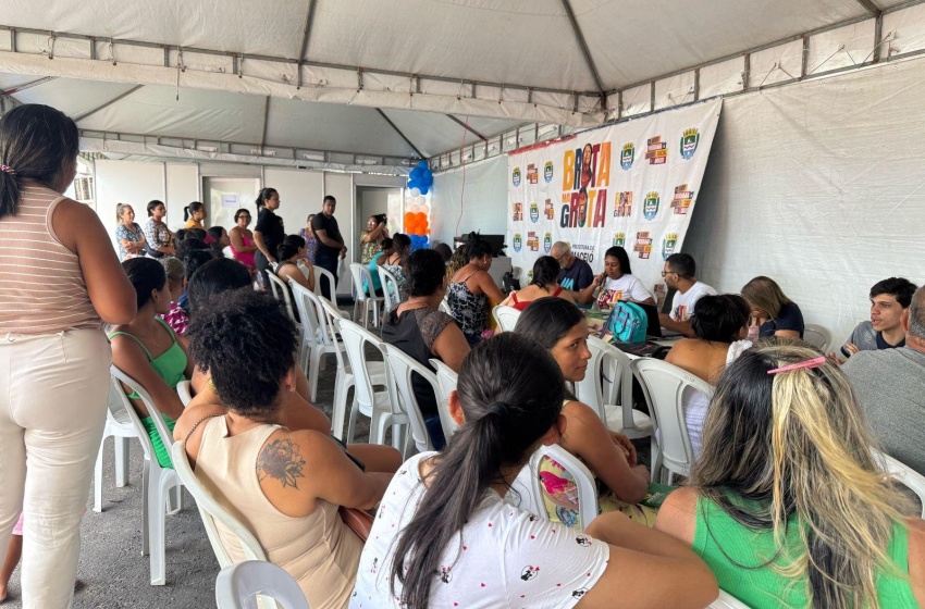 Brota na Grota movimenta Conjunto Peixoto com serviços essenciais e inclusão