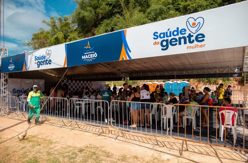 Saúde da Gente ultrapassa 1,5 milhão de atendimentos à população de Maceió