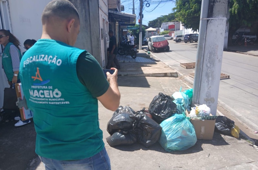 Alurb fiscaliza comércios e orienta sobre destinação correta do lixo