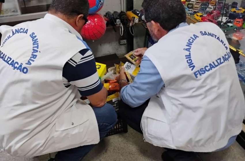 Vigilância Sanitária de Maceió integra operação conjunta que apreende 2 mil cigarros eletrônicos
