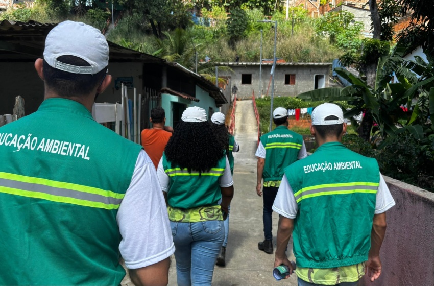 Moradores do Pau D'arco são beneficiados com ações do programa Grota Limpa
