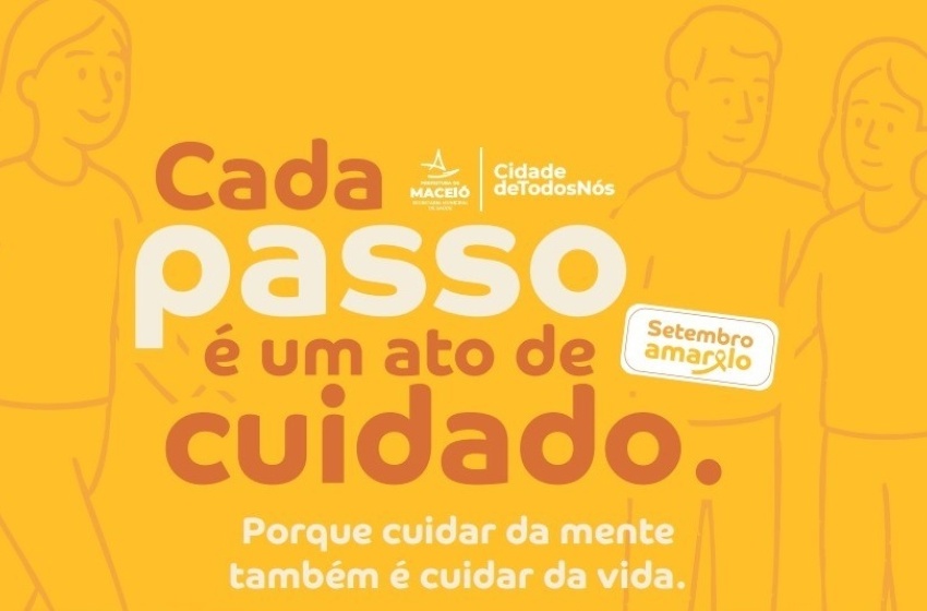 Maceió intensifica ações de prevenção ao suicídio no Setembro Amarelo