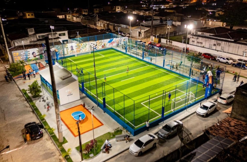 Nova Areninha da parte alta de Maceió amplia oportunidades de esporte e lazer no Antares