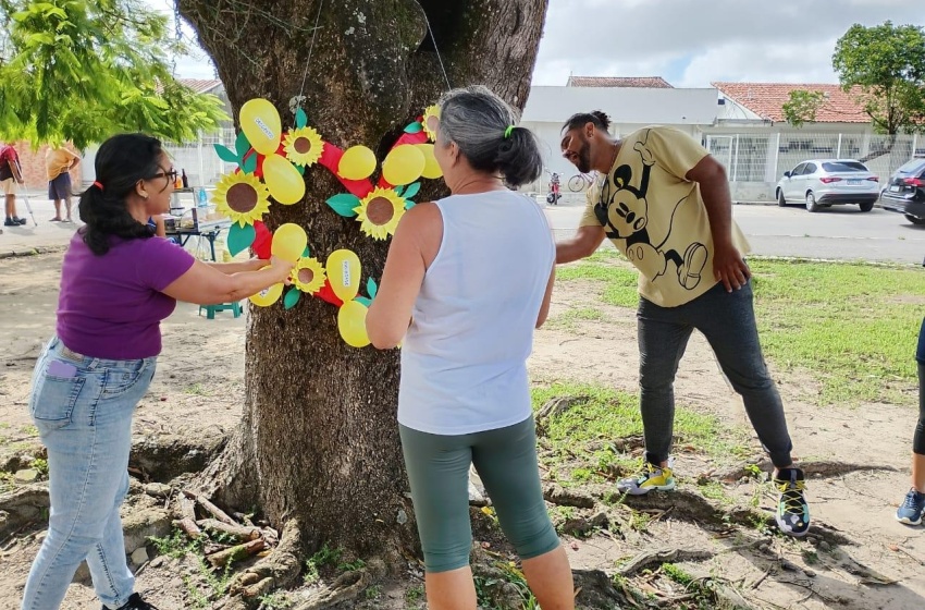Núcleo de Atividade Física do Feitosa promove ação de valorização da vida