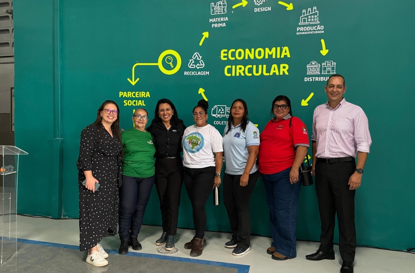 Comitiva de Maceió participa da inauguração da primeira Central de Triagem do Nordeste, em Recife