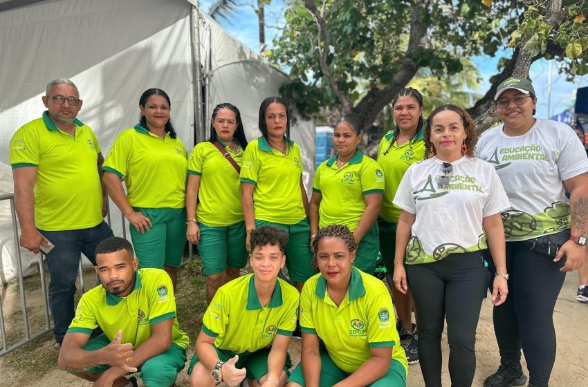 Prefeitura realiza coleta seletiva em evento de corrida na orla de Maceió