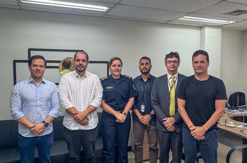 Secretário de Segurança Cidadã se reúne com a Polícia Federal para tratar de integração tecnológica e ações conjuntas de segurança