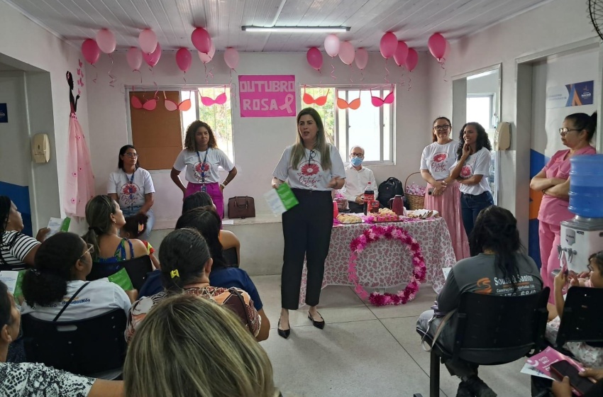URS Maria da Conceição Paranhos realiza dia D de prevenção ao câncer de mama