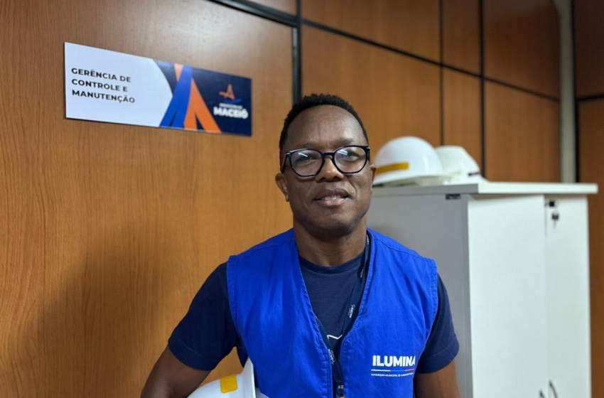 História de eletrotécnico da Ilumina se entrelaça ao crescimento e à modernização de Maceió