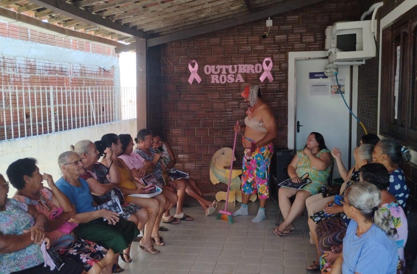 USF de Pescaria realiza ações alusivas ao Outubro Rosa