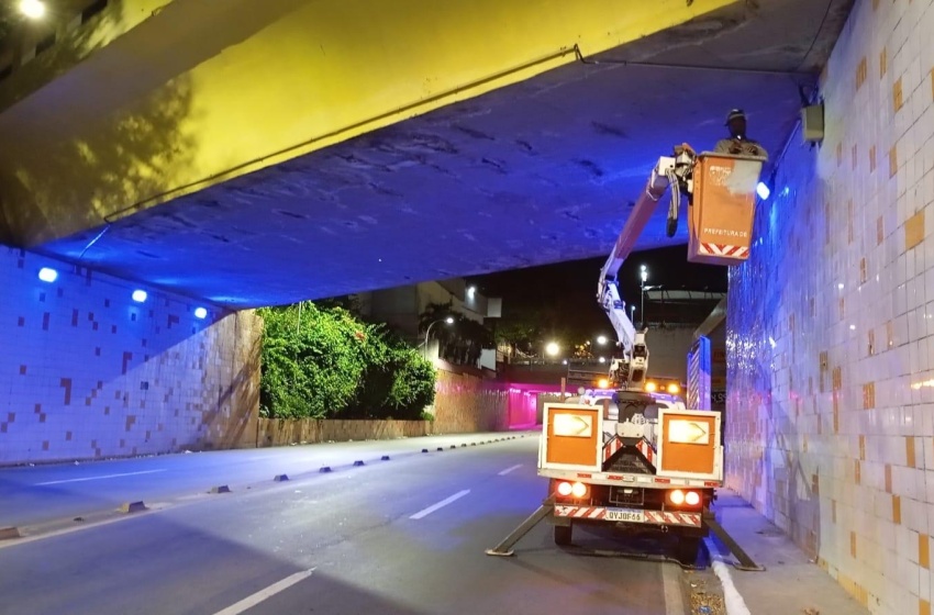 Maceió recebe pontos de iluminação azul em apoio à campanha de prevenção ao câncer de próstata