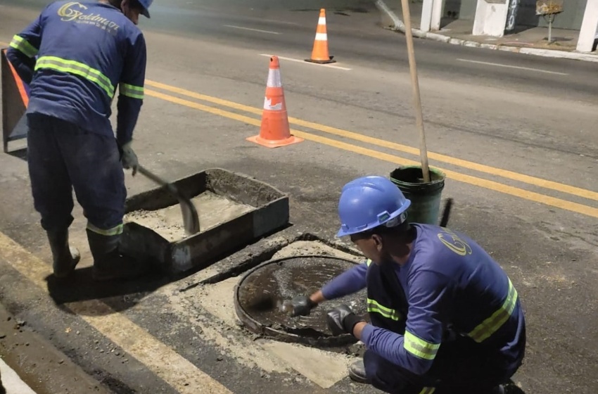 Em nova etapa, Operação Tampa Bueiro chega à Avenida Siqueira Campos, no Prado
