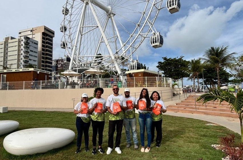 Alurb leva Projeto Praia Limpa para a Abertura do Natal de Todos Nós