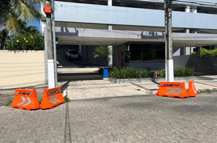 DMTT regulamenta uso de barreiras plásticas para coibir estacionamento irregular