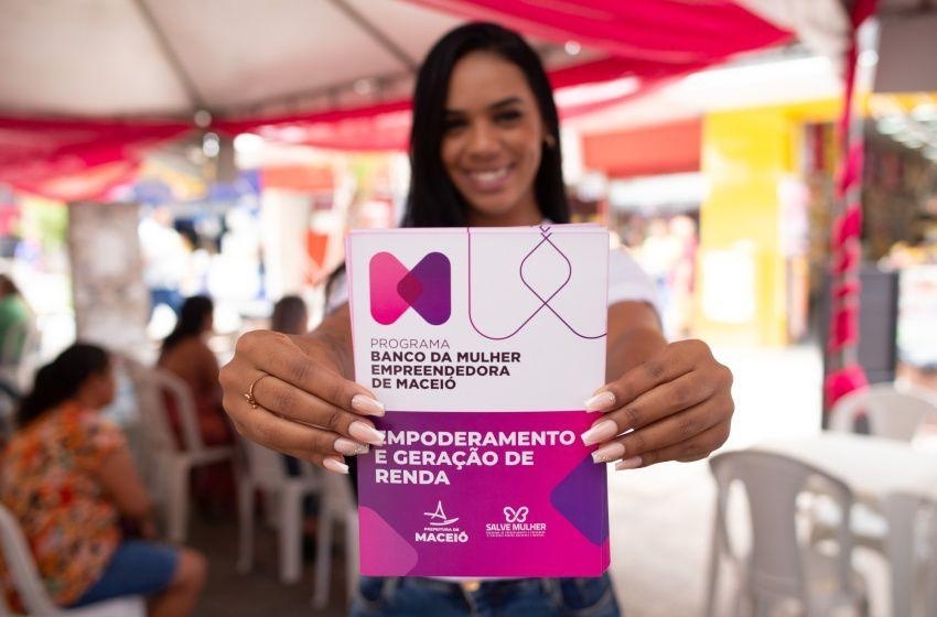 Banco da Mulher Empreendedora conta com quase 6 mil beneficiárias em Maceió