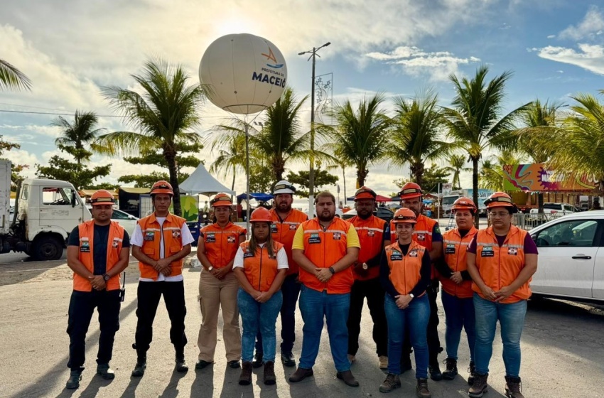 Barracas de alimentos no Verão Massayó foram vistoriadas pela Defesa Civil Municipal