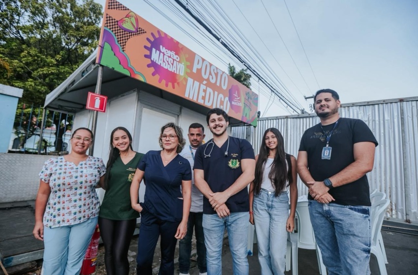 Saúde disponibiliza serviços de emergência para público durante Verão Massayó 2026