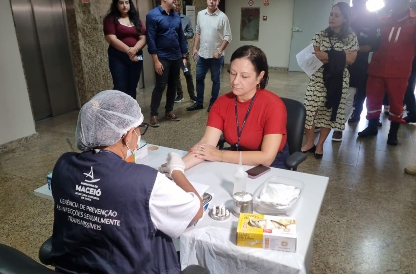 Saúde de Maceió intensifica testagem rápida para Infecções Sexualmente Transmissíveis