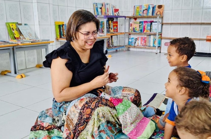 Ações de mediação de leitura na Educação Infantil ganham destaque em Maceió