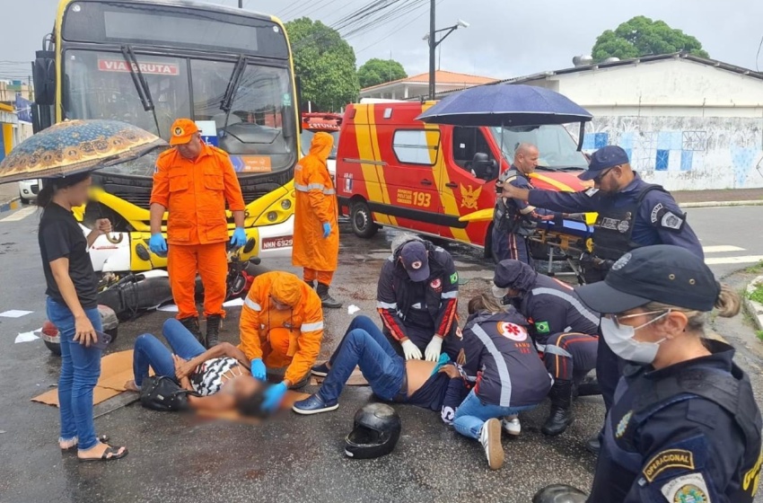 Guarda Municipal presta apoio a vítimas de acidente de trânsito na Gruta