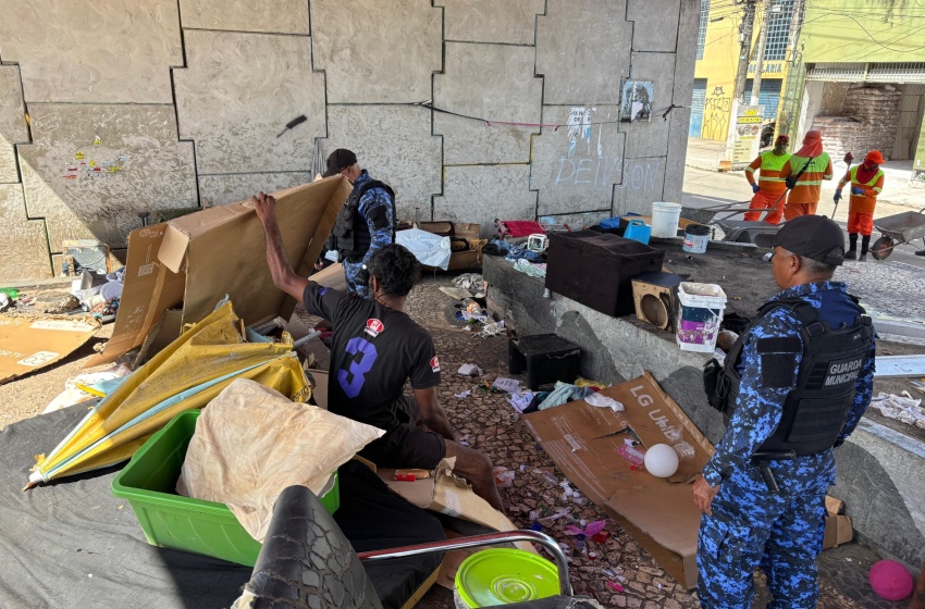 Ação integrada da Segurança Cidadã resulta na prisão de dois homens na Praça Bonfim, no Poço