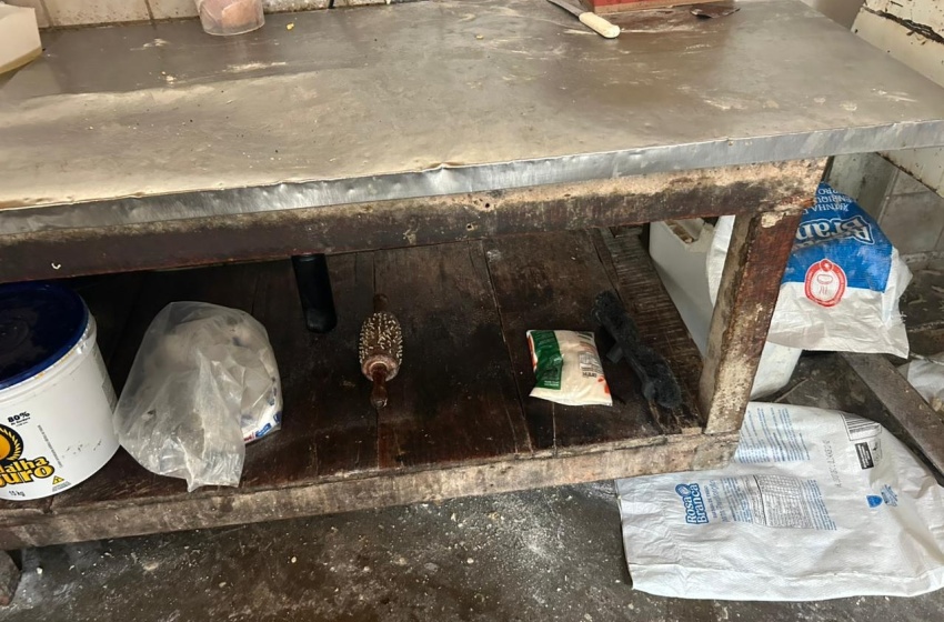 Vigilância Sanitária interdita panificação no Jacintinho por irregularidades