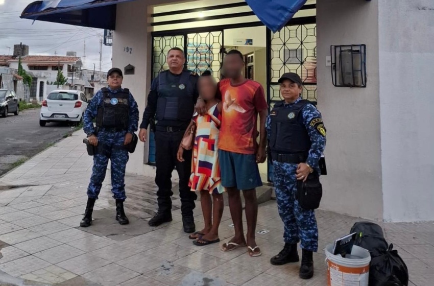 Guarda Municipal de Maceió acolhe casal em situação de rua no Parque do Centenário