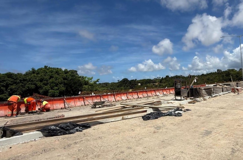 Obras da Linha Verde entram na fase de acabamento