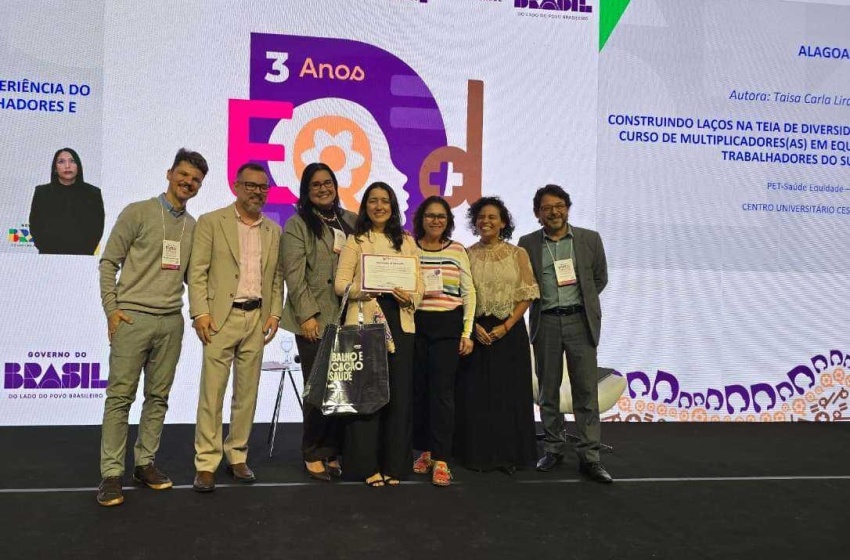 Maceió é destaque na Mostra Nacional de Experiências Exitosas do PET-Saúde, Edição Equidade, em Brasília (DF)