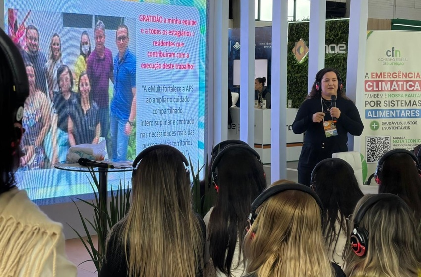 Maceió apresenta experiência exitosa sobre impacto de ações nutricionais na saúde de escolares em congresso