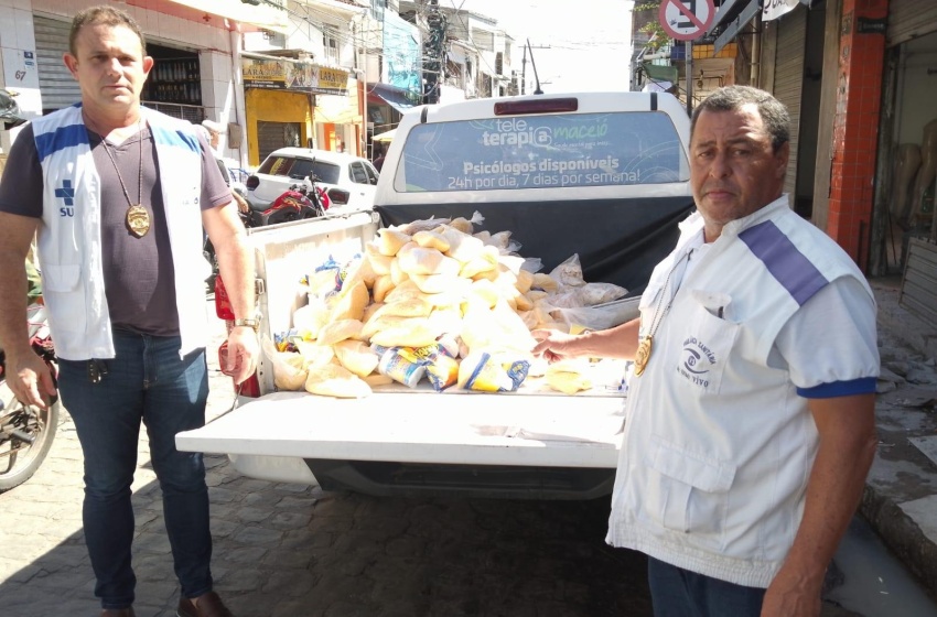 Vigilância Sanitária apreende 300 kg de produtos impróprios para consumo no Jacintinho