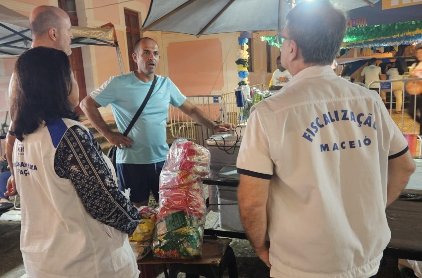 Vigilância Sanitária realiza fiscalizações durante o São João Raiz 2026