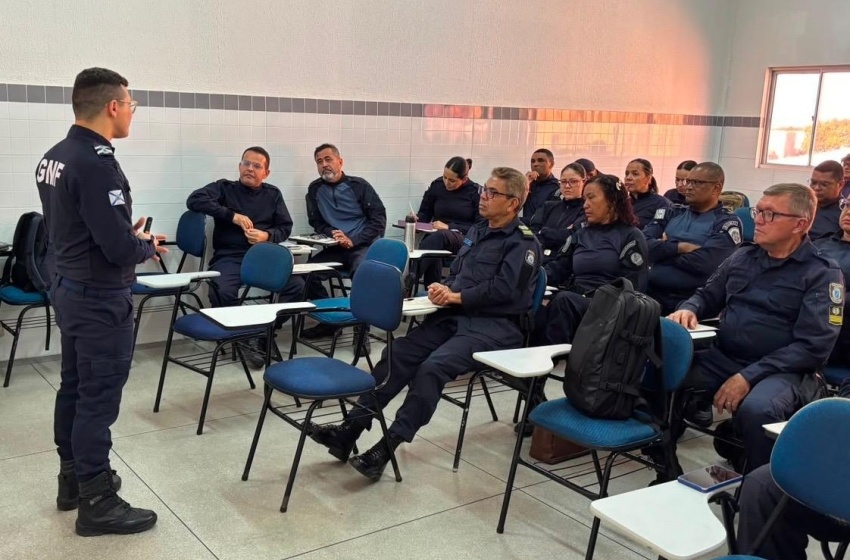 Guardas Municipais participam de Curso de Operador de Polícia Comunitária Aplicada