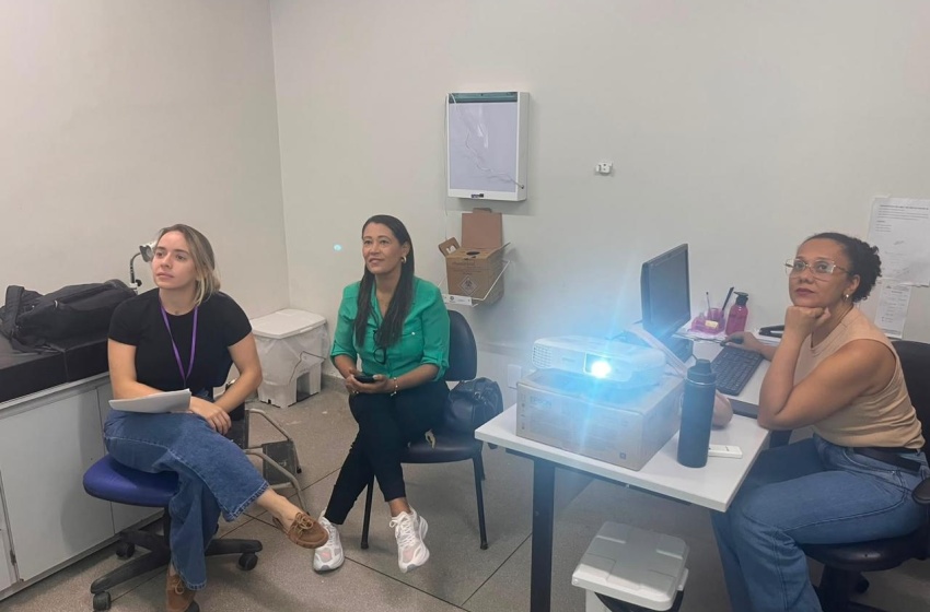 Equipe Multiprofissional promove ação sobre prontuário eletrônico na UBS Aliomar Lins