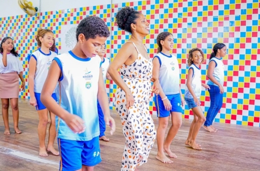 Maceió integra música, teatro e dança à educação em tempo integral desde 2023