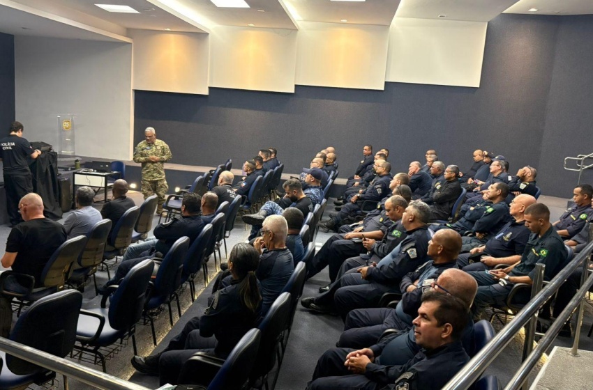 Guardas Municipais de Maceió participam de curso de drone na atividade policial